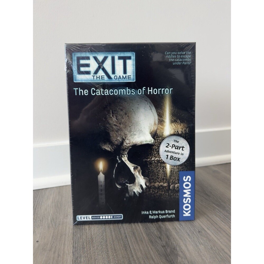NEW EXIT The Game The Catacombs of Horror Escape Room Kosmos - New / Sealed